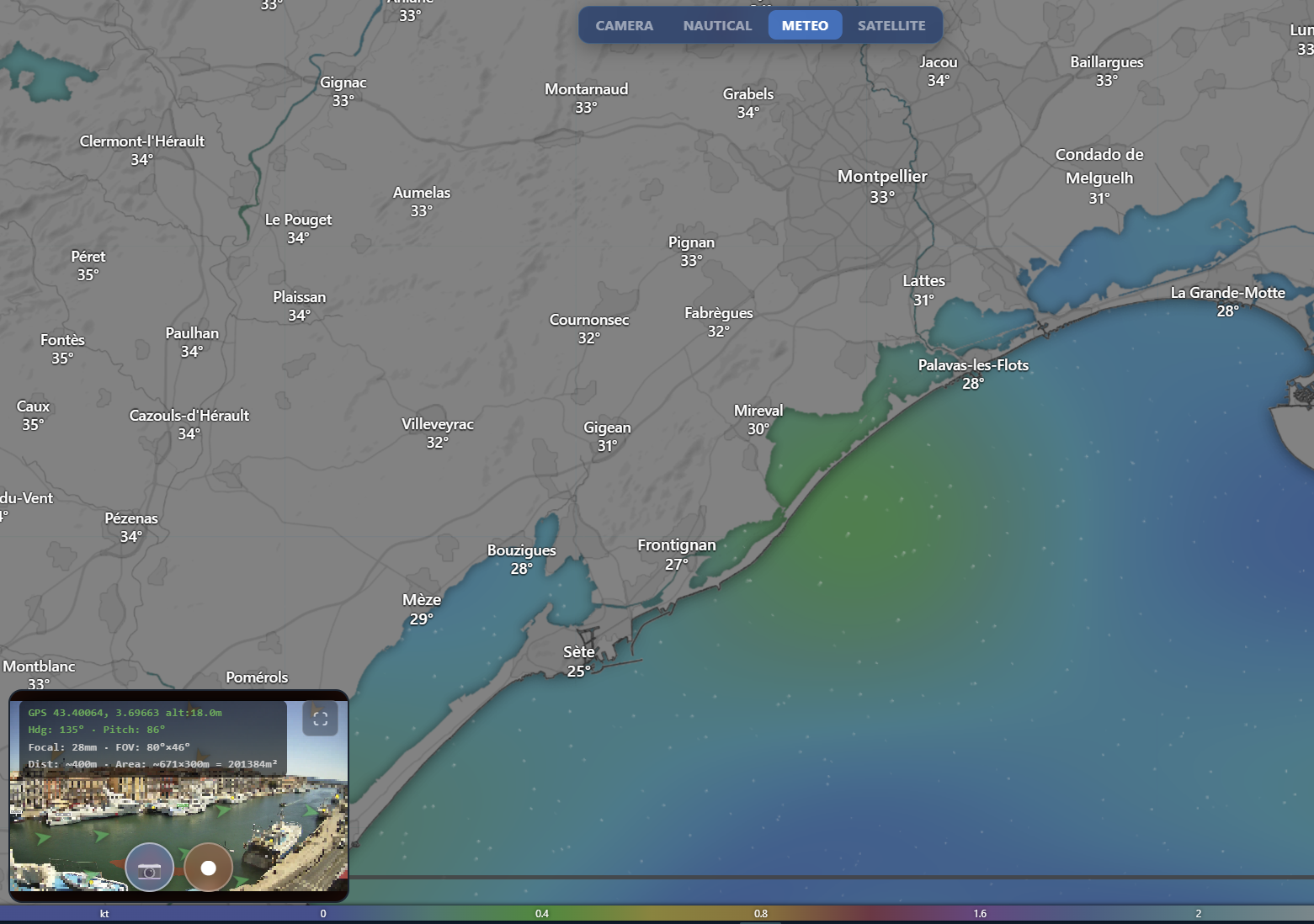 Meteo & current data